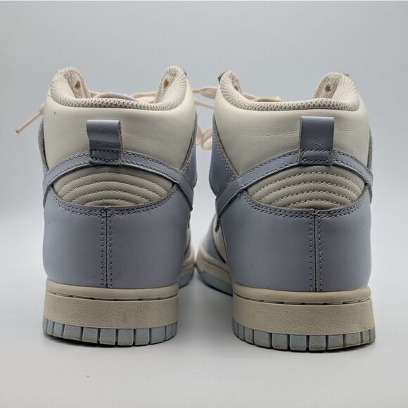Nike Dunk High "Football Grey", Sail, & Pale Ivory Sneakers Women's Size 8 - Picture 4 of 5